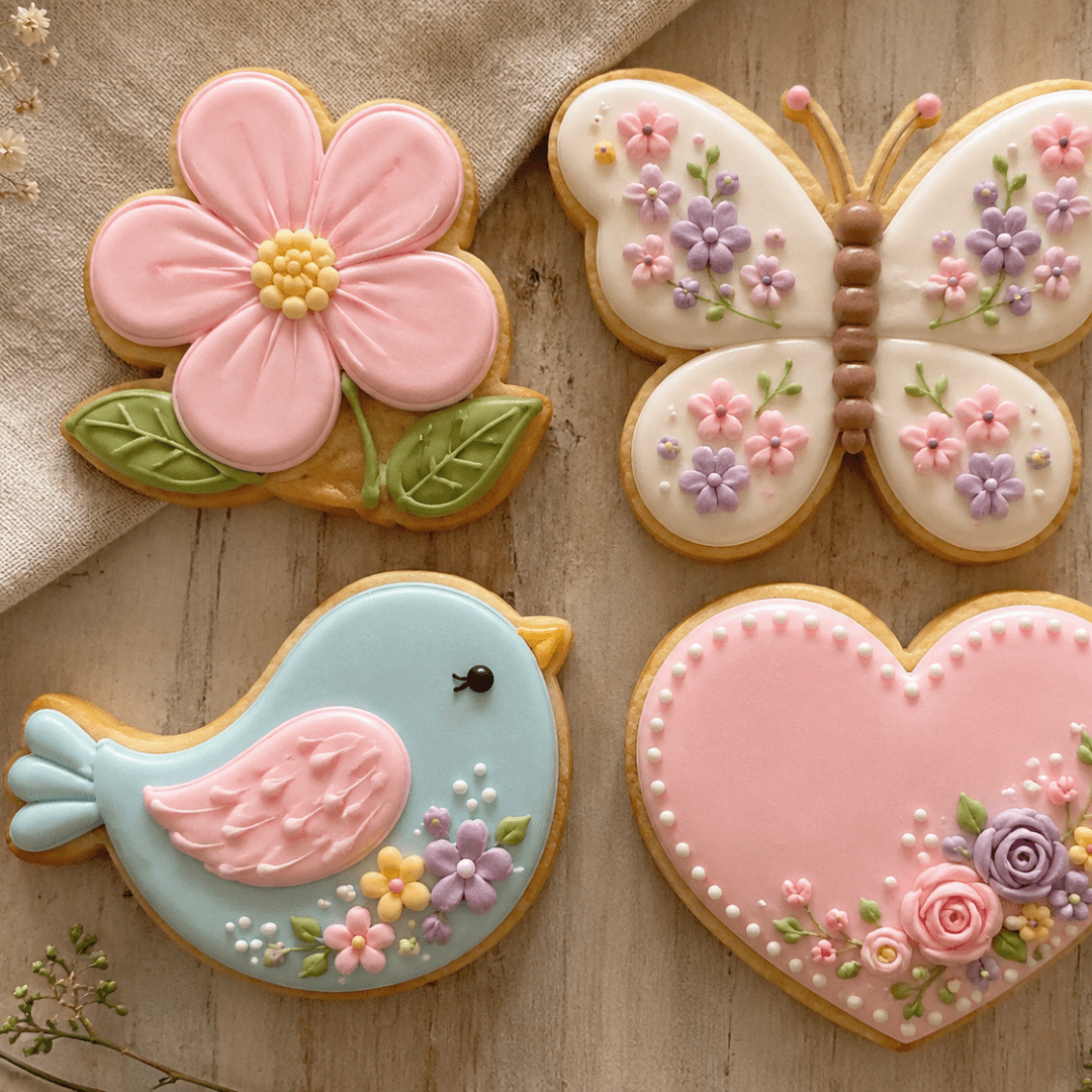 Curso Biscoitos Decorados Jardim 21/08/26 das 13h30 às 17h